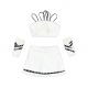 Party Bunny Kawaii Punk Style Top & Skirt Set by Diamond Honey (DH303)